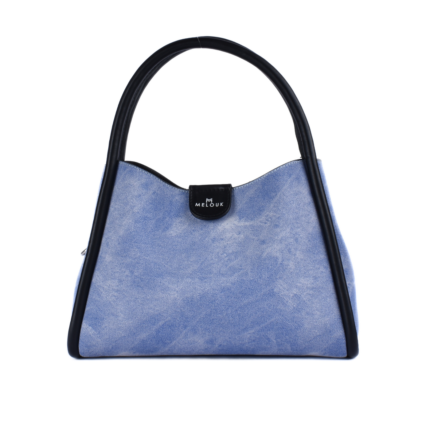 Shades Of Denim Blue Shoulder Bag Light blue Melouk