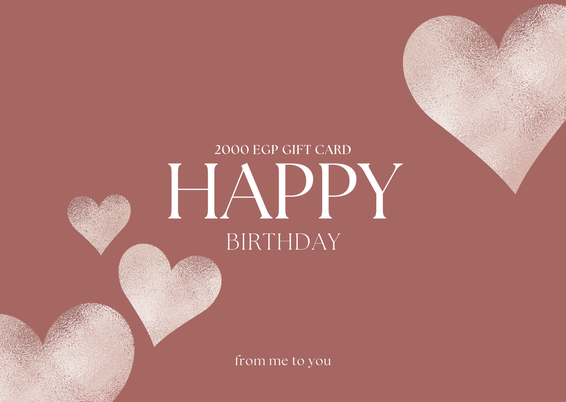 Birthday Gift Card