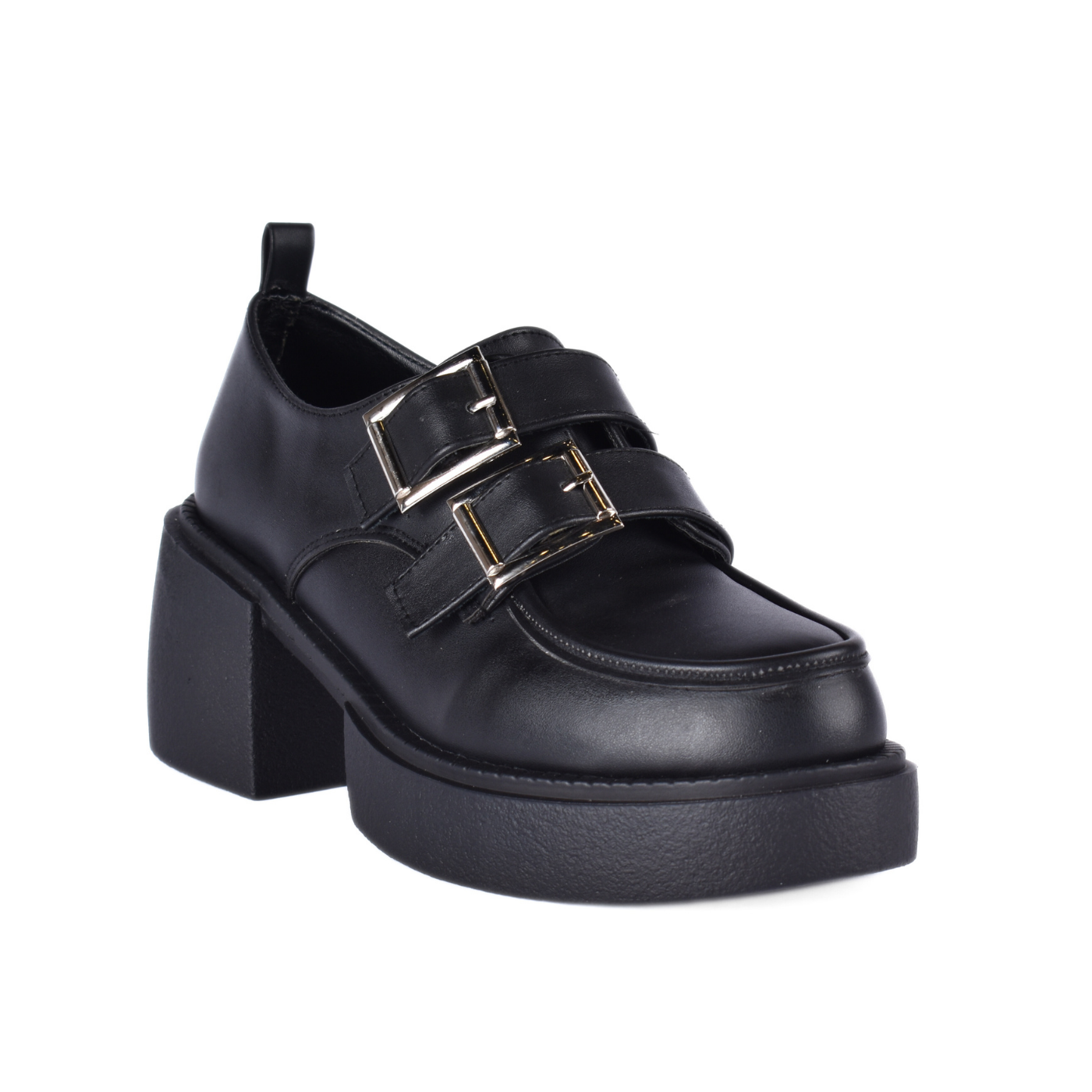 Faux Leather Loafers