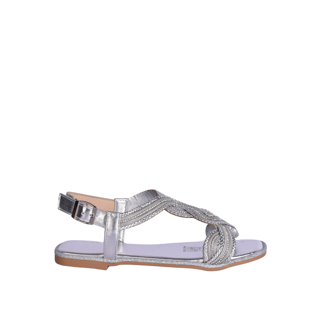 Upper Flat Strass Trend Sandal