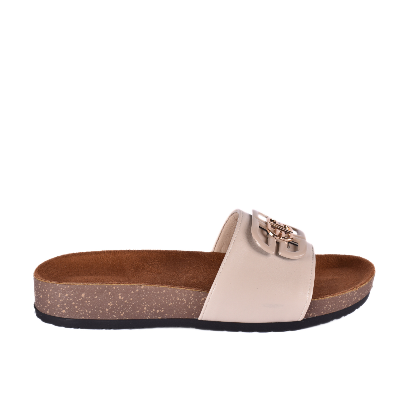 Flat Slipper With Round Studs Melouk