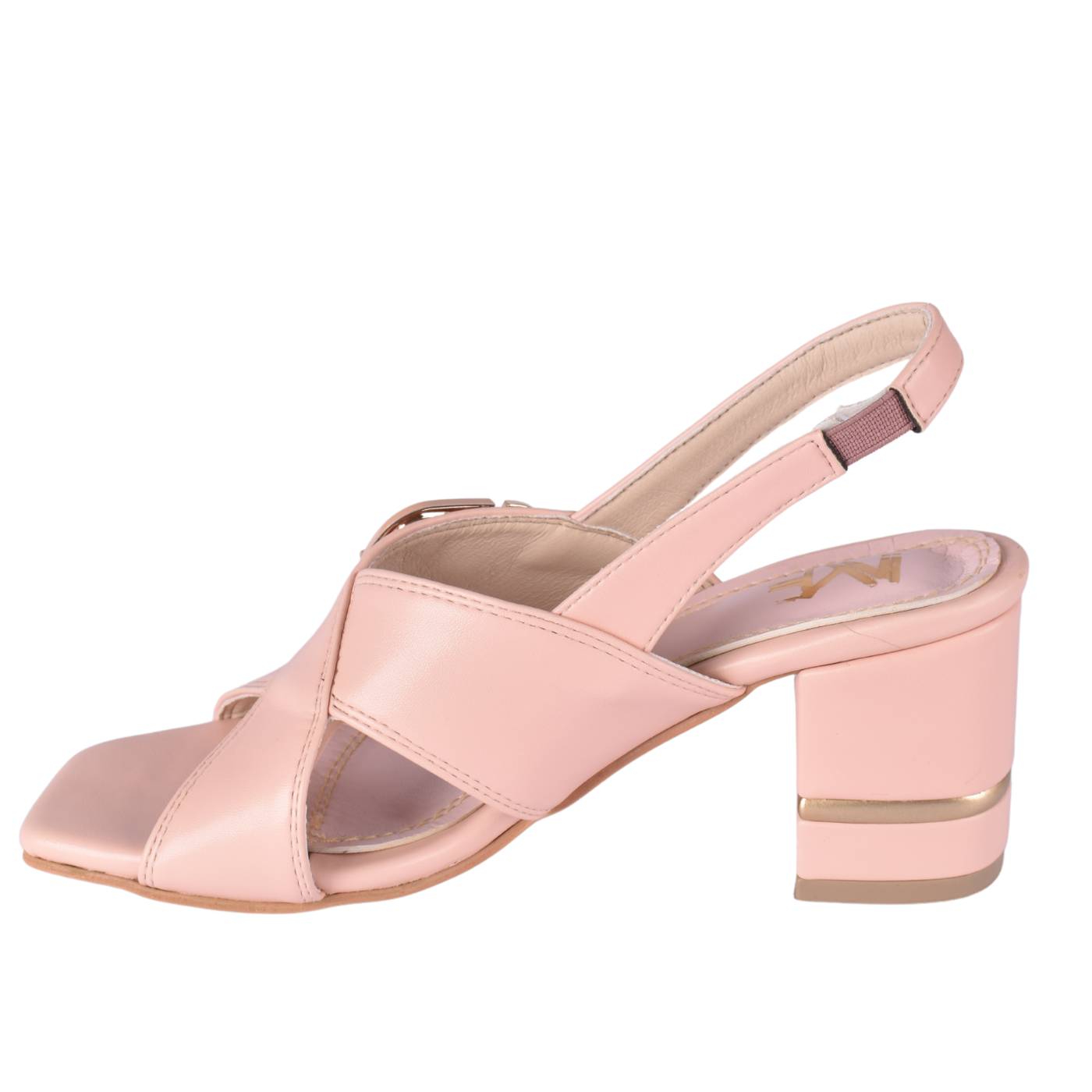 Cross-Strap Sandals With Buckle Chic and Comfortable Design Melouk
