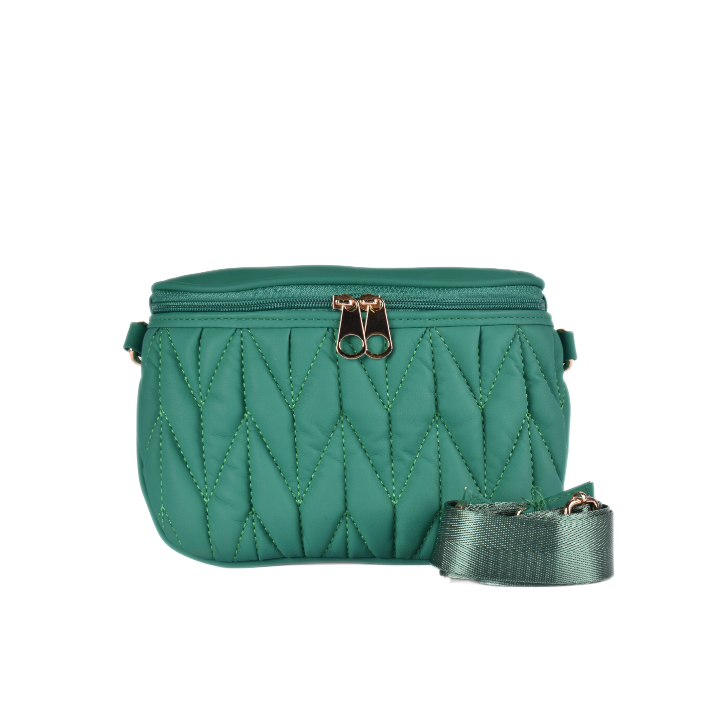 Leather Mini Bag With Zipper