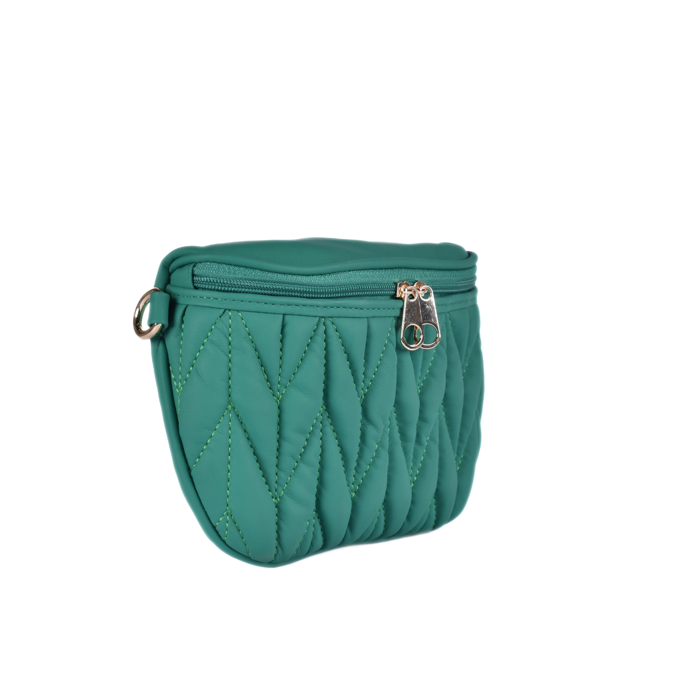 Leather Mini Bag With Zipper
