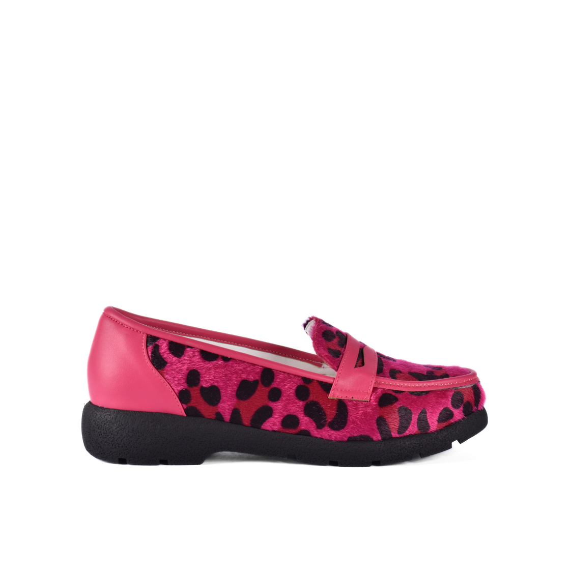 Printed Basic Leather Shoe