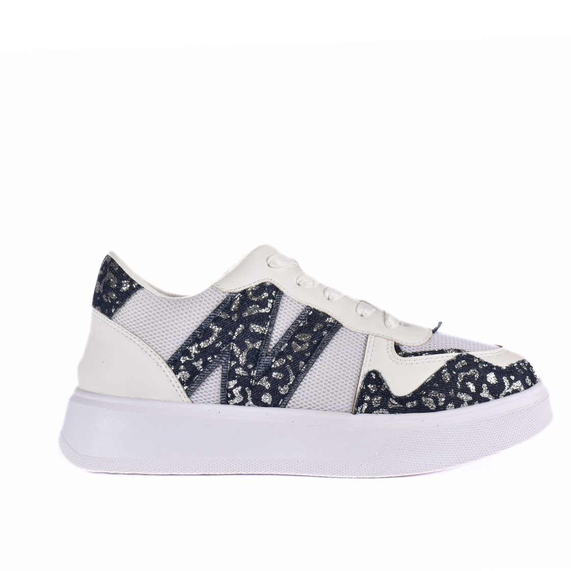 Strassy Denim Sneakers