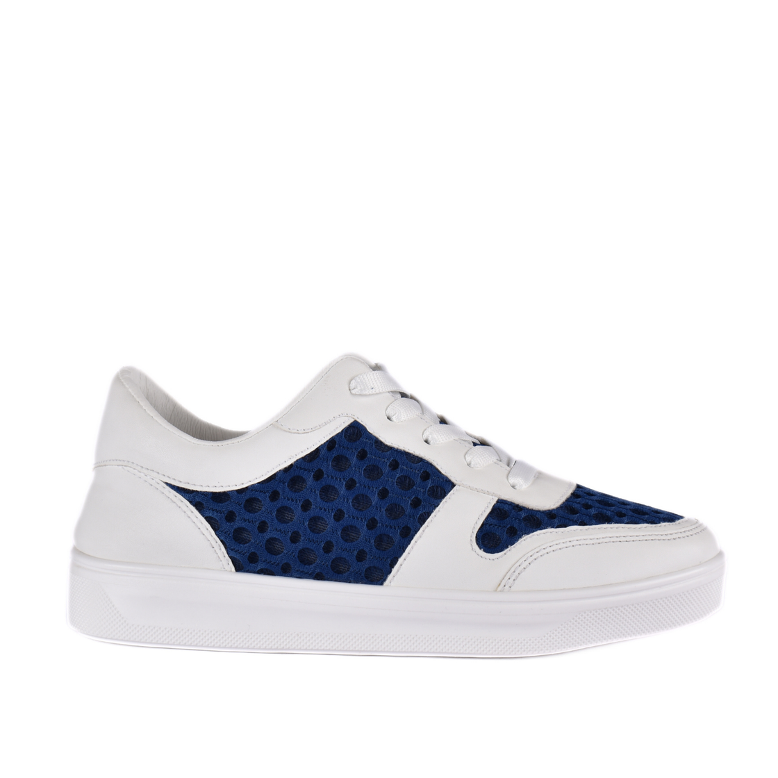 Textile Stylish Toecap Sneakers