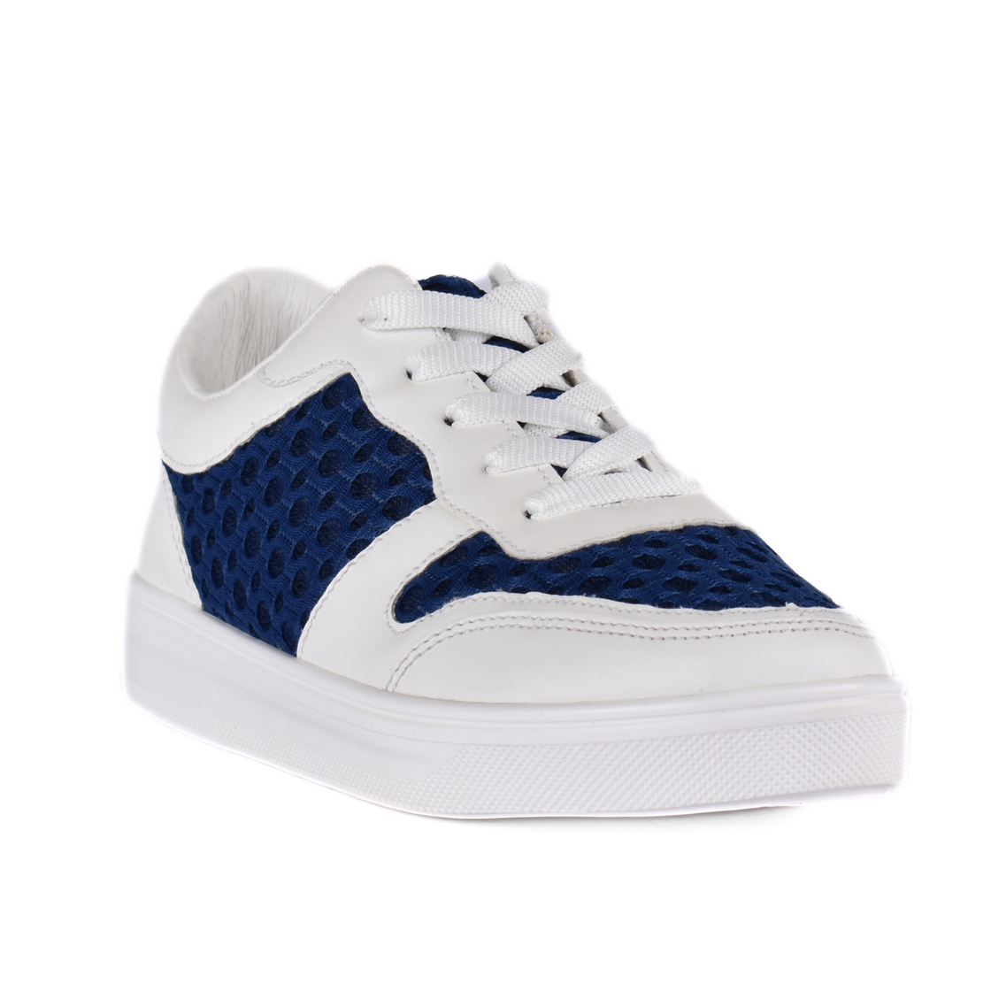 Textile Stylish Toecap Sneakers