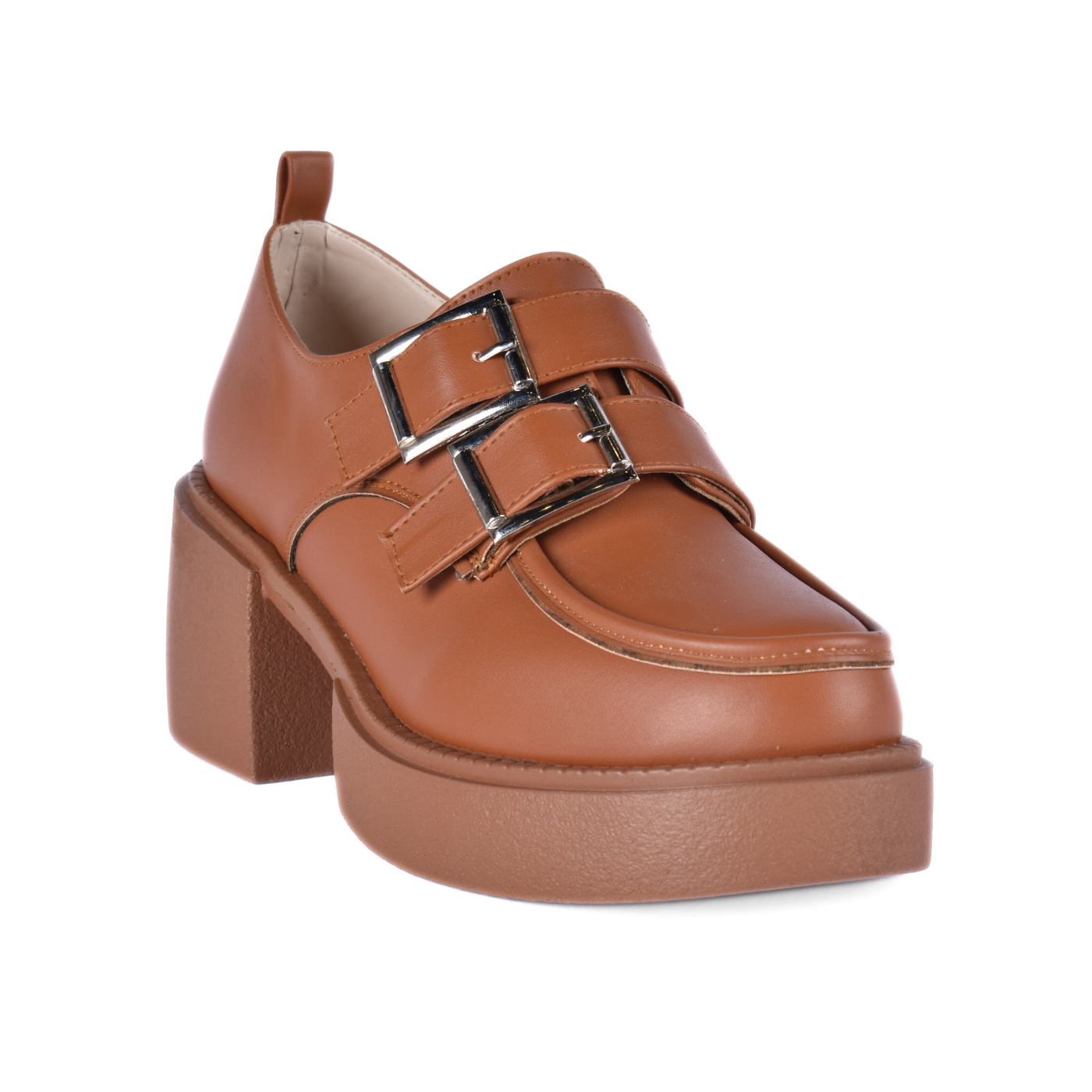Faux Leather Loafers Havana Melouk