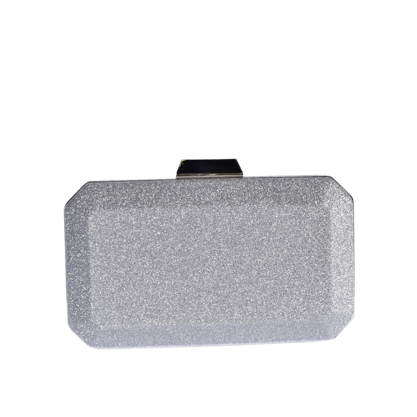 Glamorous Evening Bag Silver Melouk
