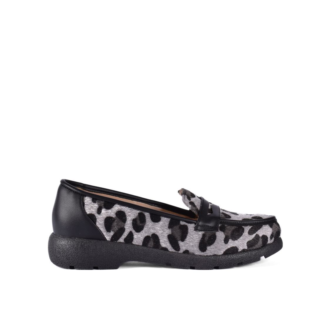 Printed Basic Leather Shoe