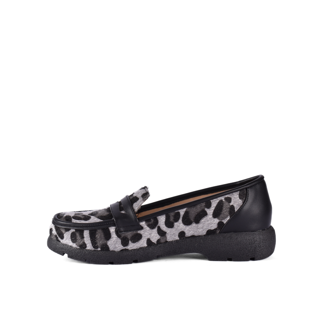 Printed Basic Leather Shoe