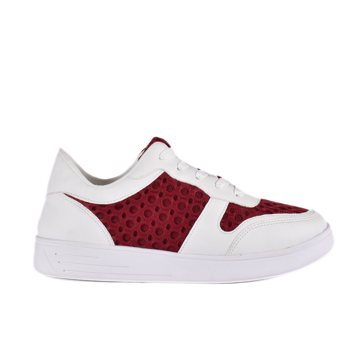 Textile Stylish Toecap Sneakers