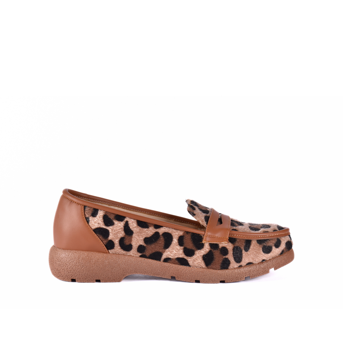 Printed Basic Leather Shoe