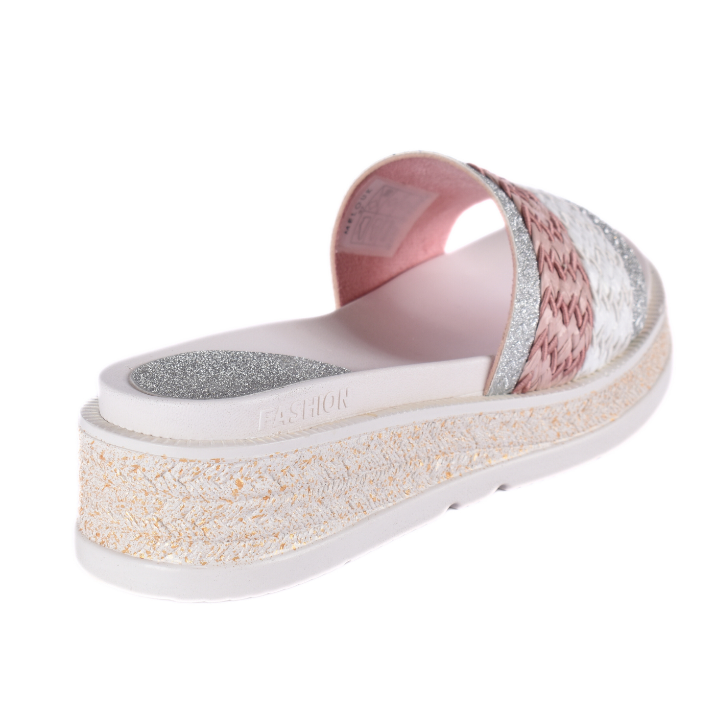 Platform Slipper with details