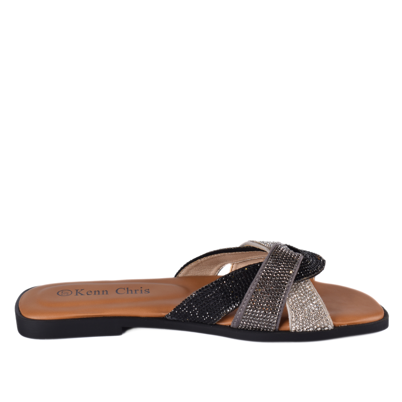 Slip On Flat Bling-Bling Slippers Melouk