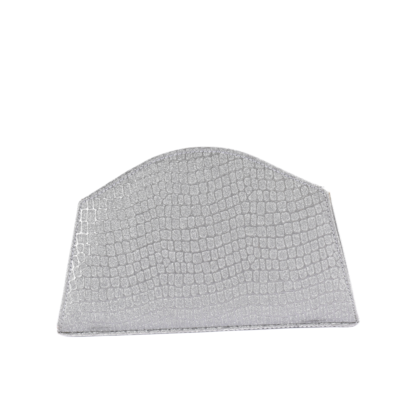 Crystal-Embellished Soiree Bag Silver Melouk