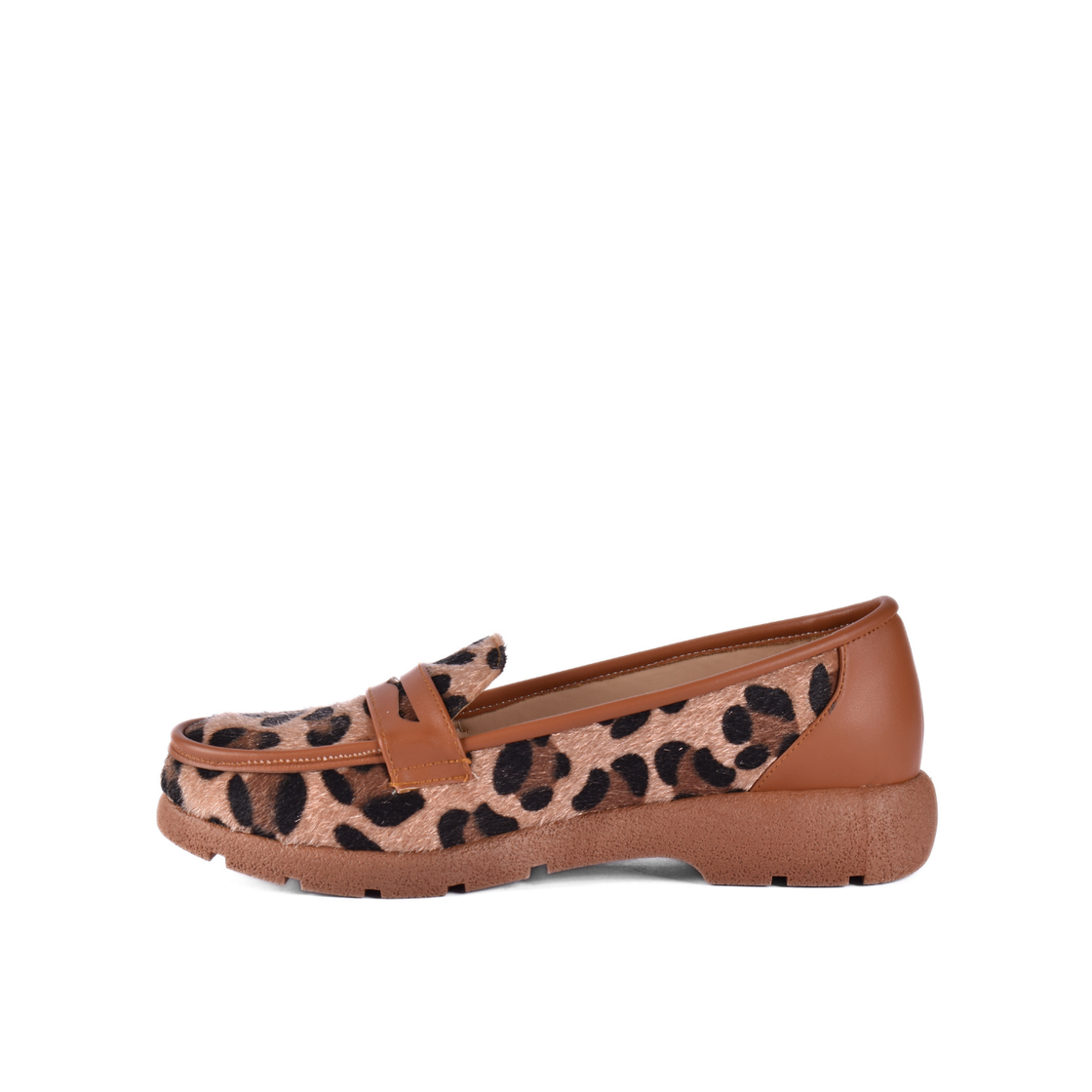 Printed Basic Leather Shoe