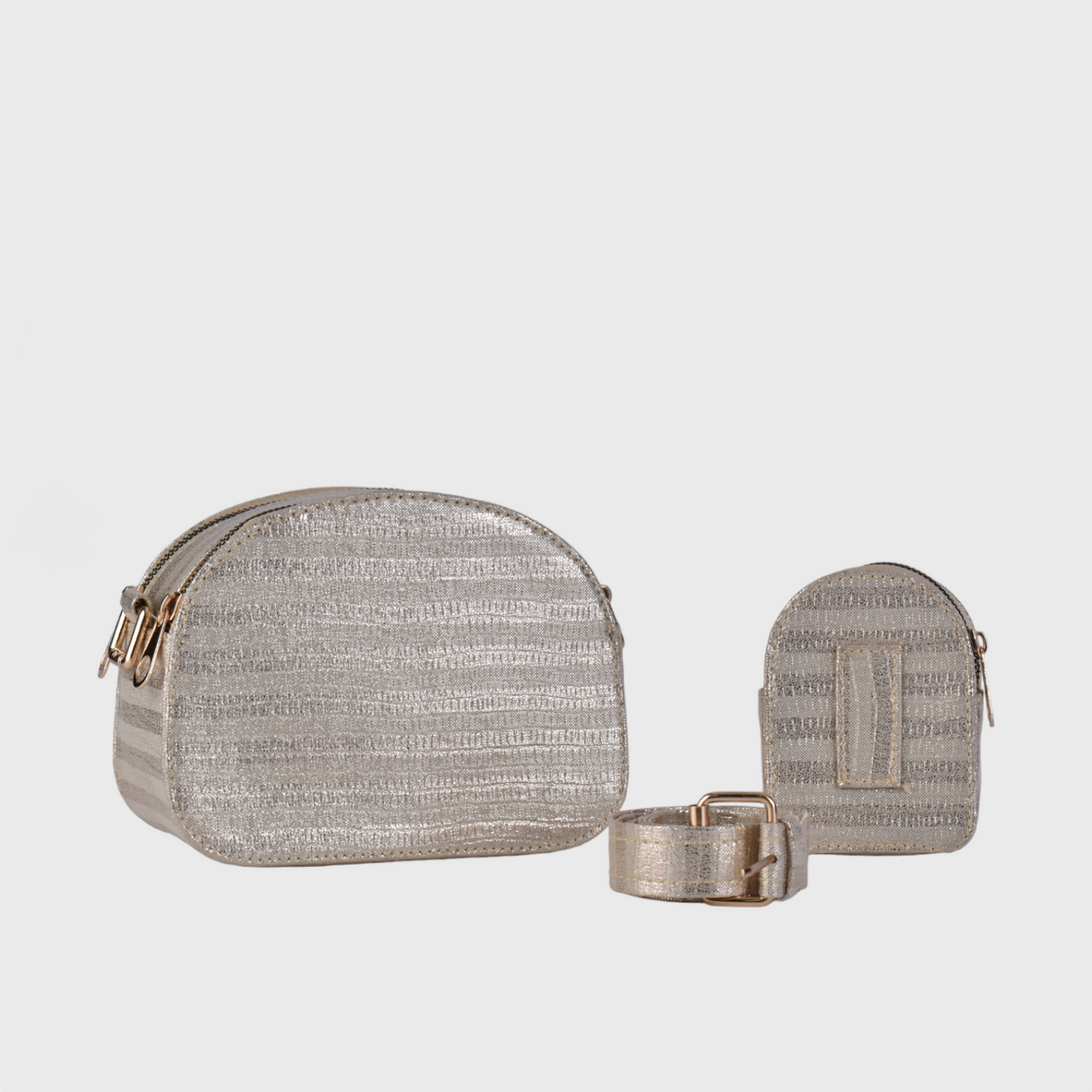 Waist & Cross Body-Gold