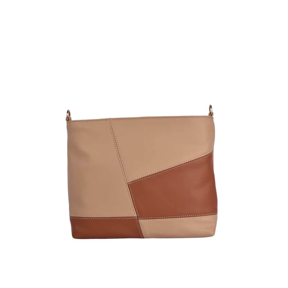 Basic Leather Shoulder Bag