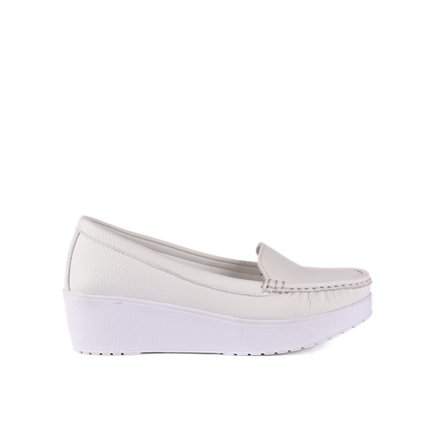 Basic Leather Shoe With Elastic Side Melouk