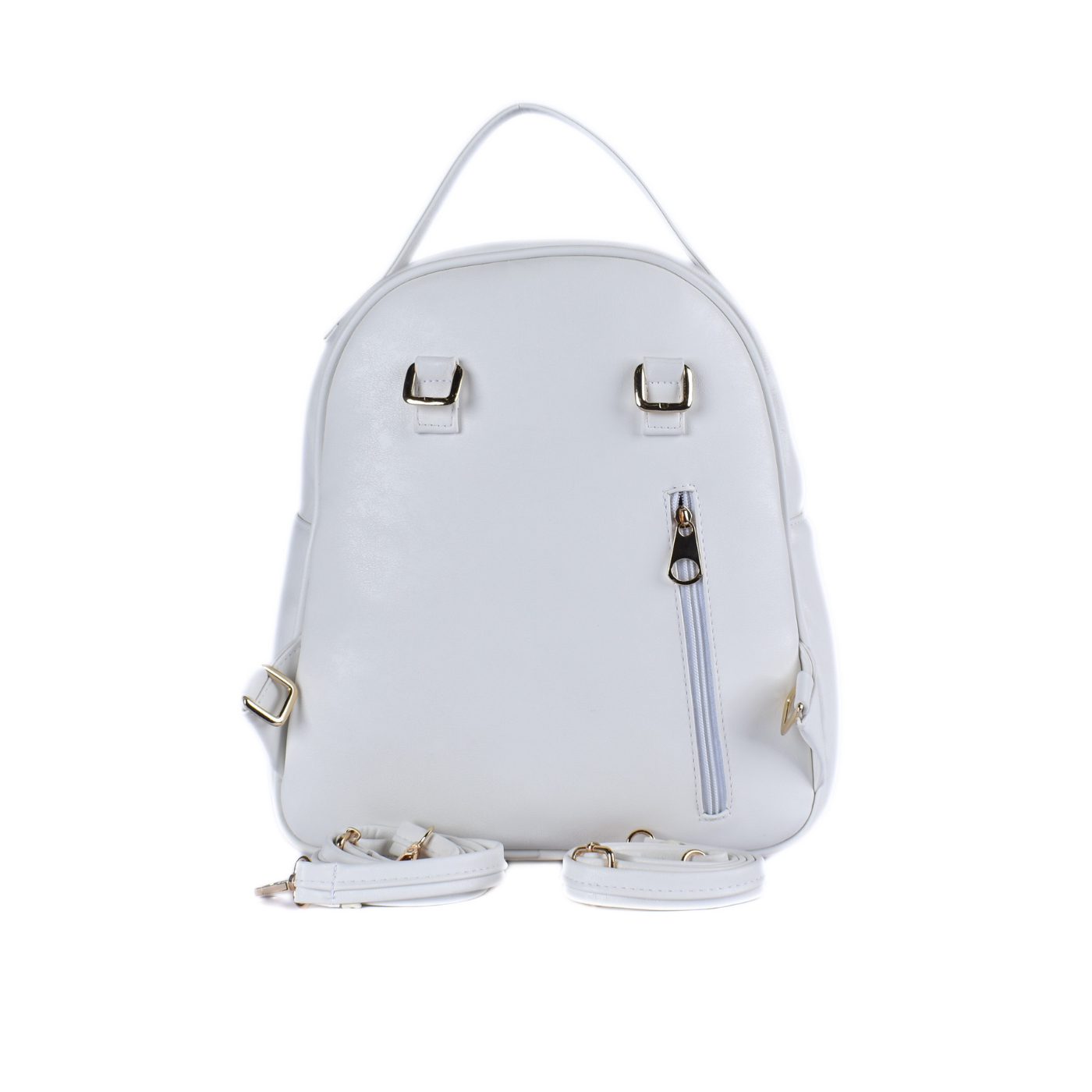 Embossed Leather Backpack Bag Melouk