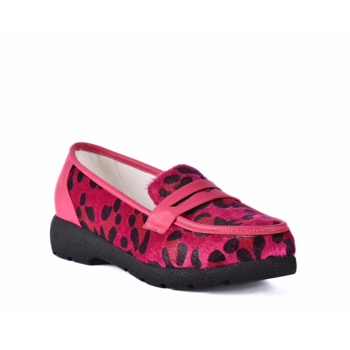 Printed Basic Leather Shoe