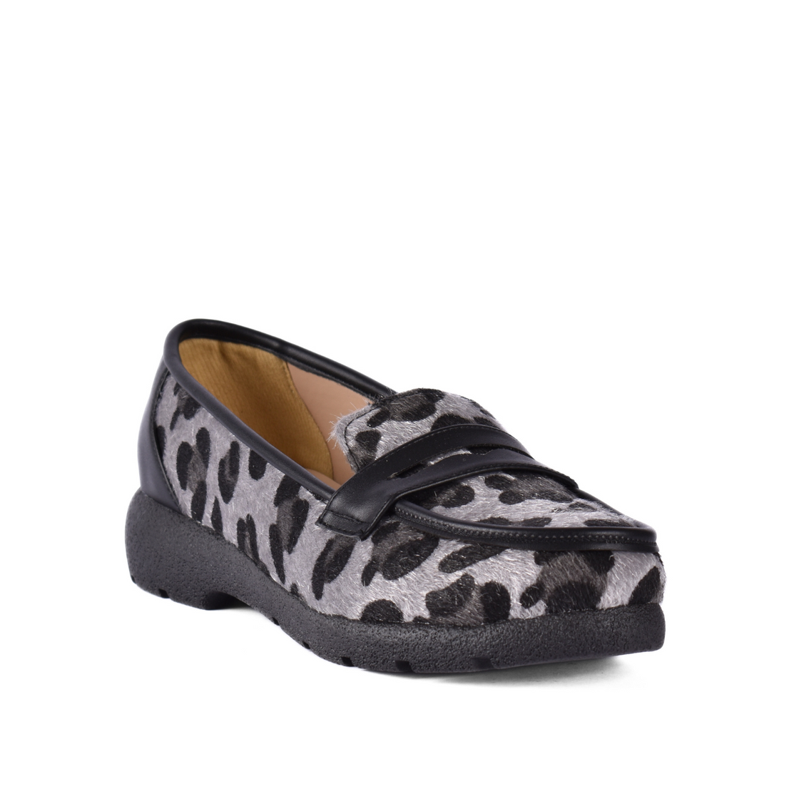 Printed Basic Leather Shoe