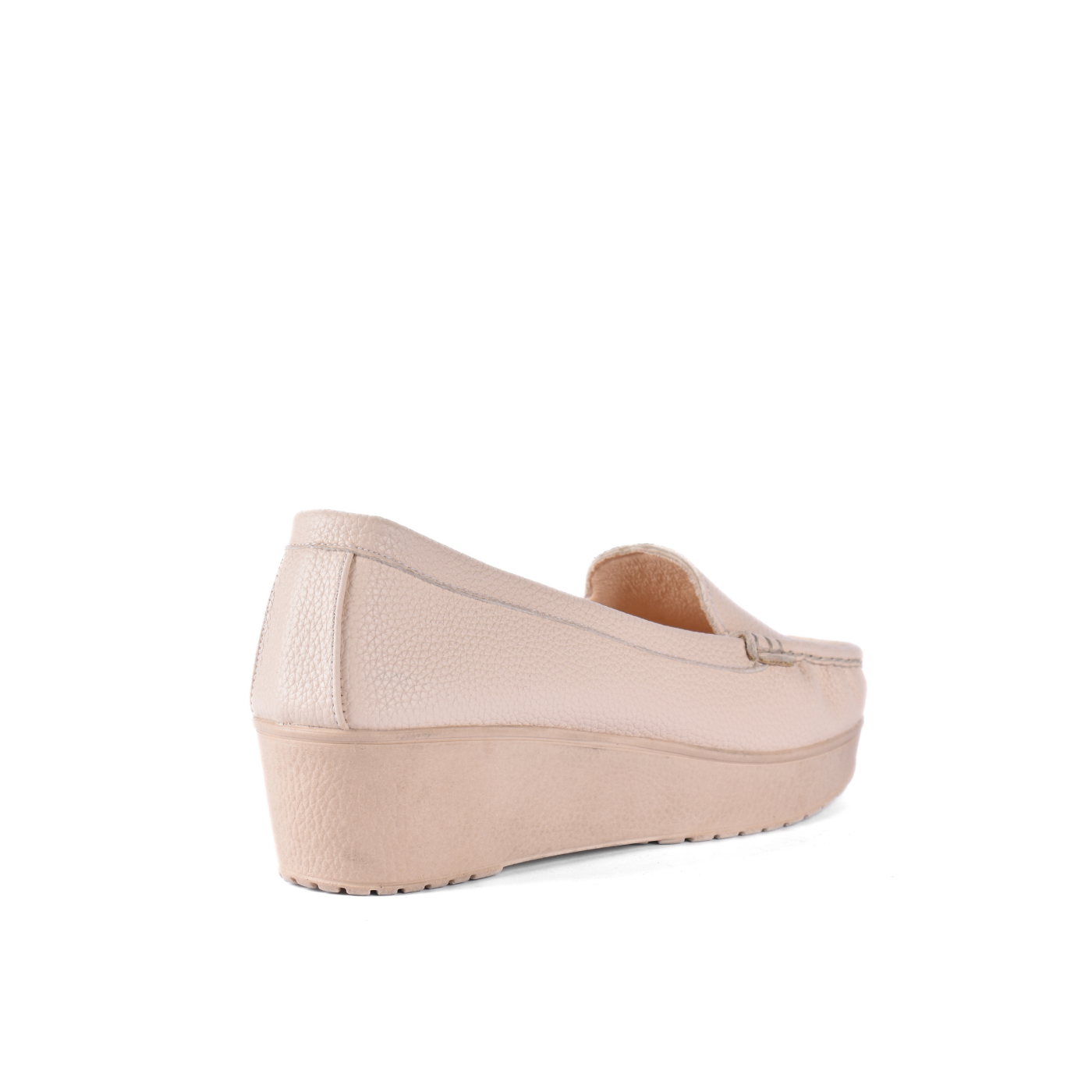 Basic Leather Shoe With Elastic Side Melouk