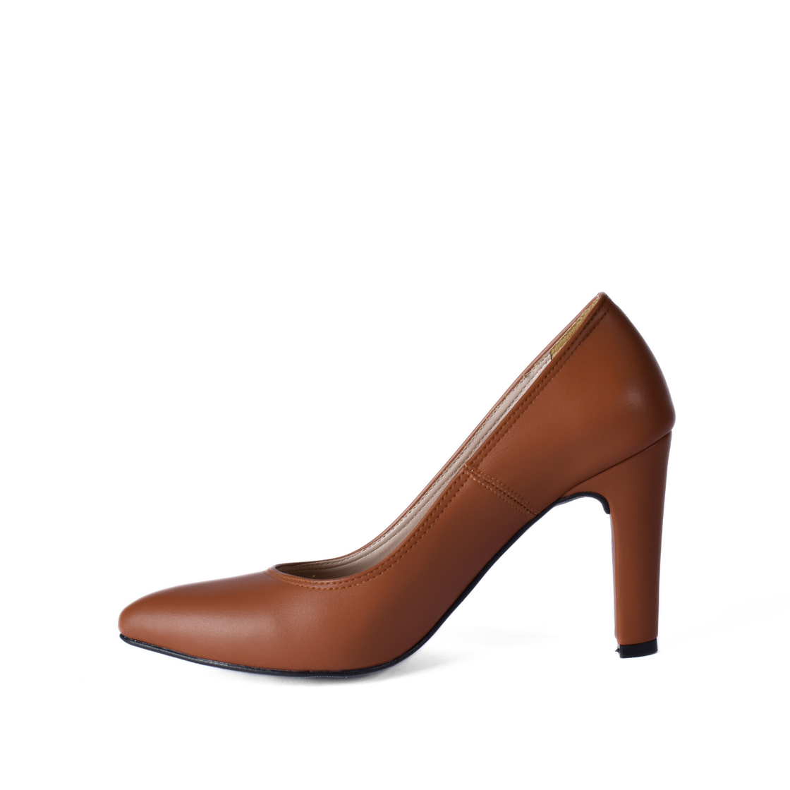 Slim Heels Leather Shoes