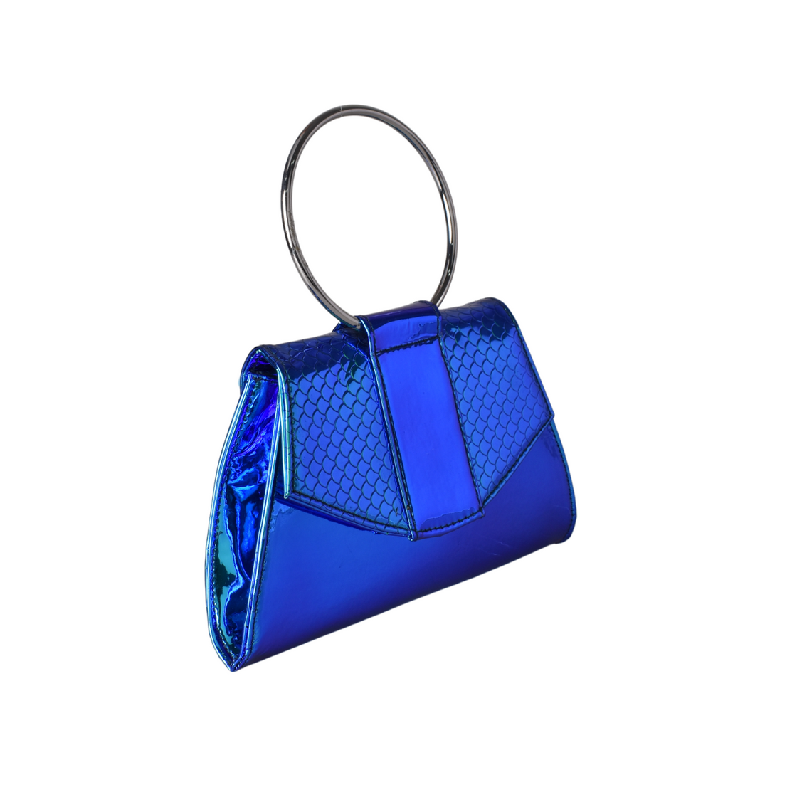 Shiny Mini Bag With Round Handle