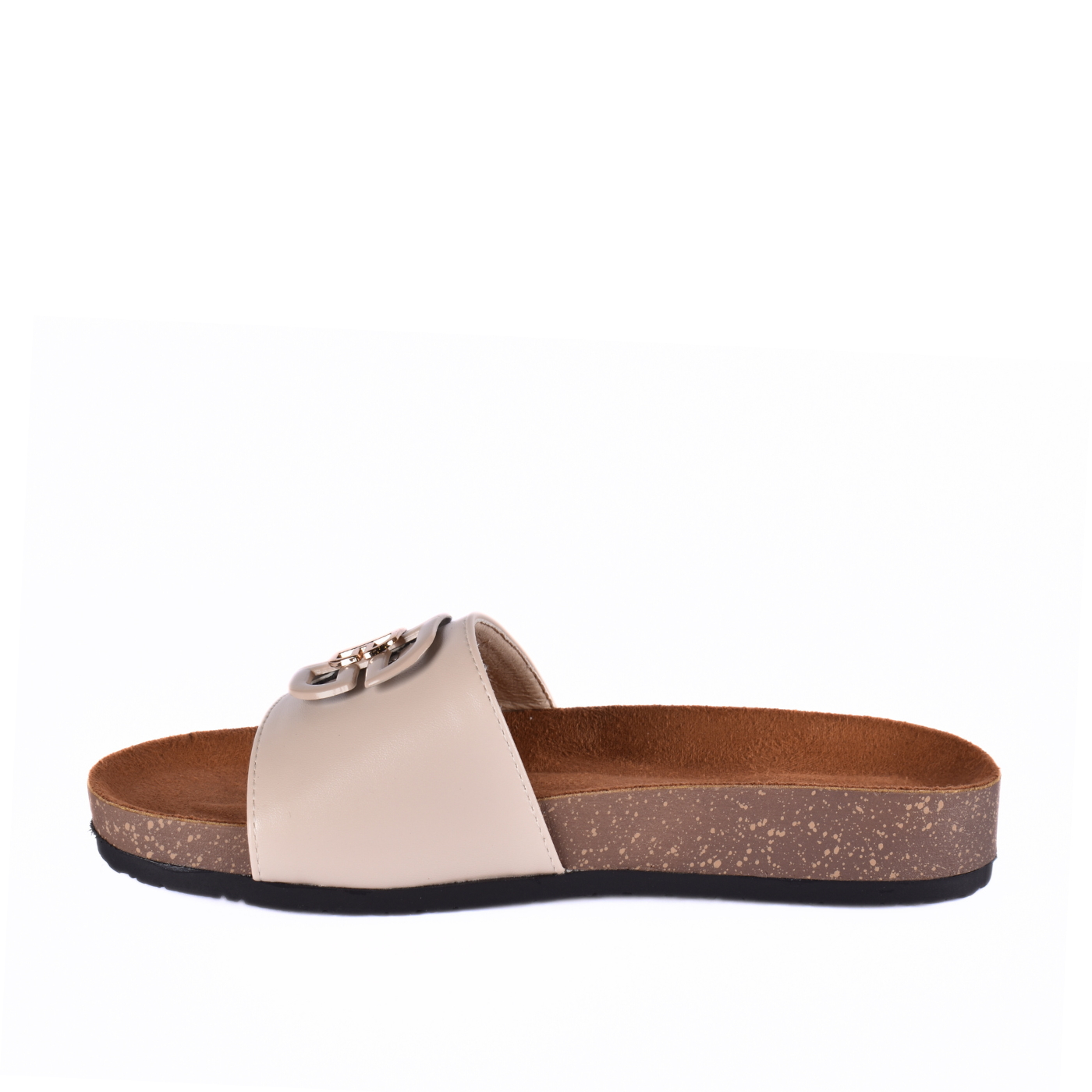 Flat Slipper With Round Studs Melouk
