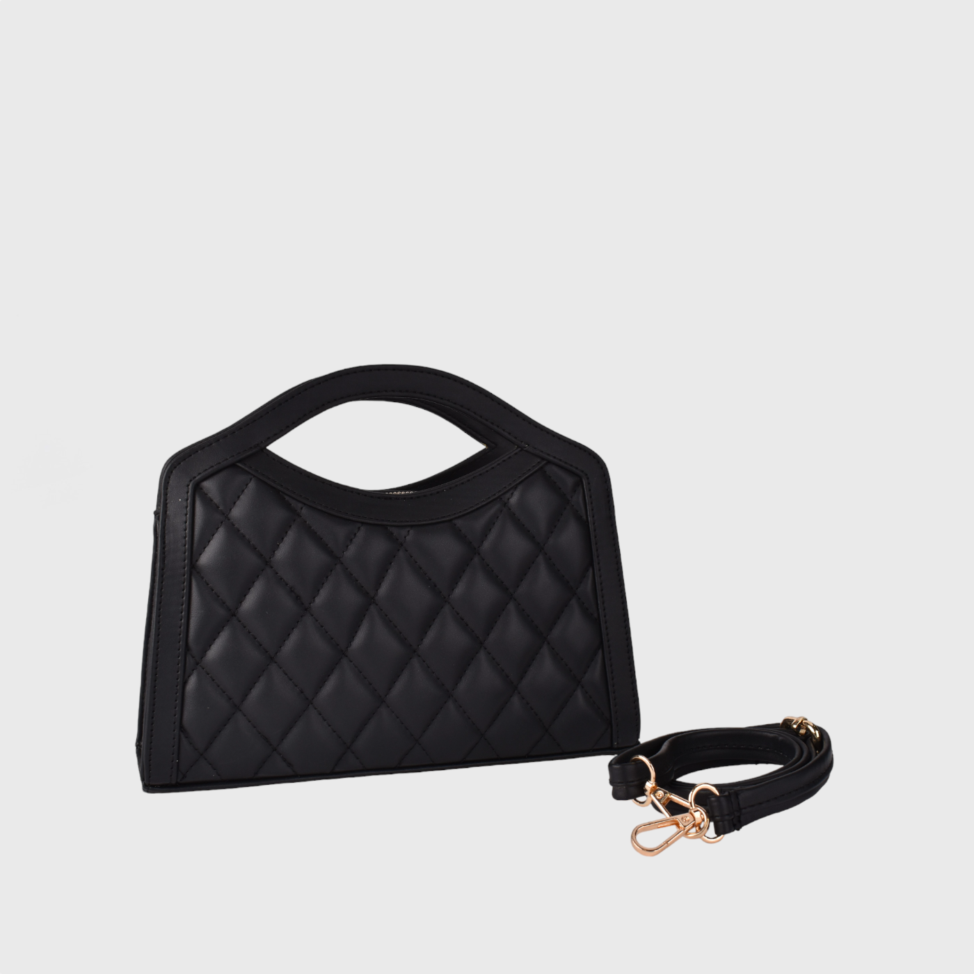 Lined Leather Clutch Bag Melouk