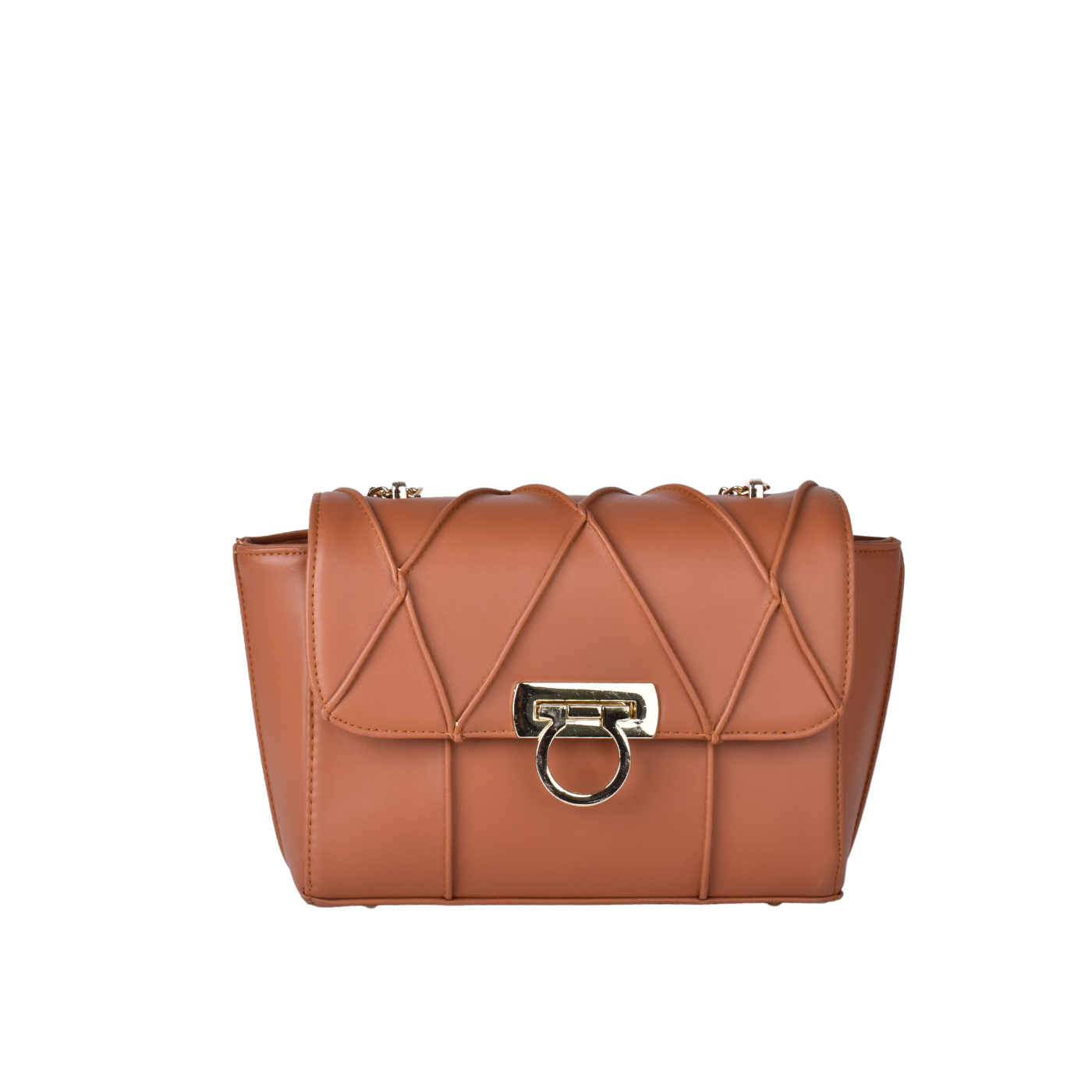 Basic  Leather Shoulder Bag
