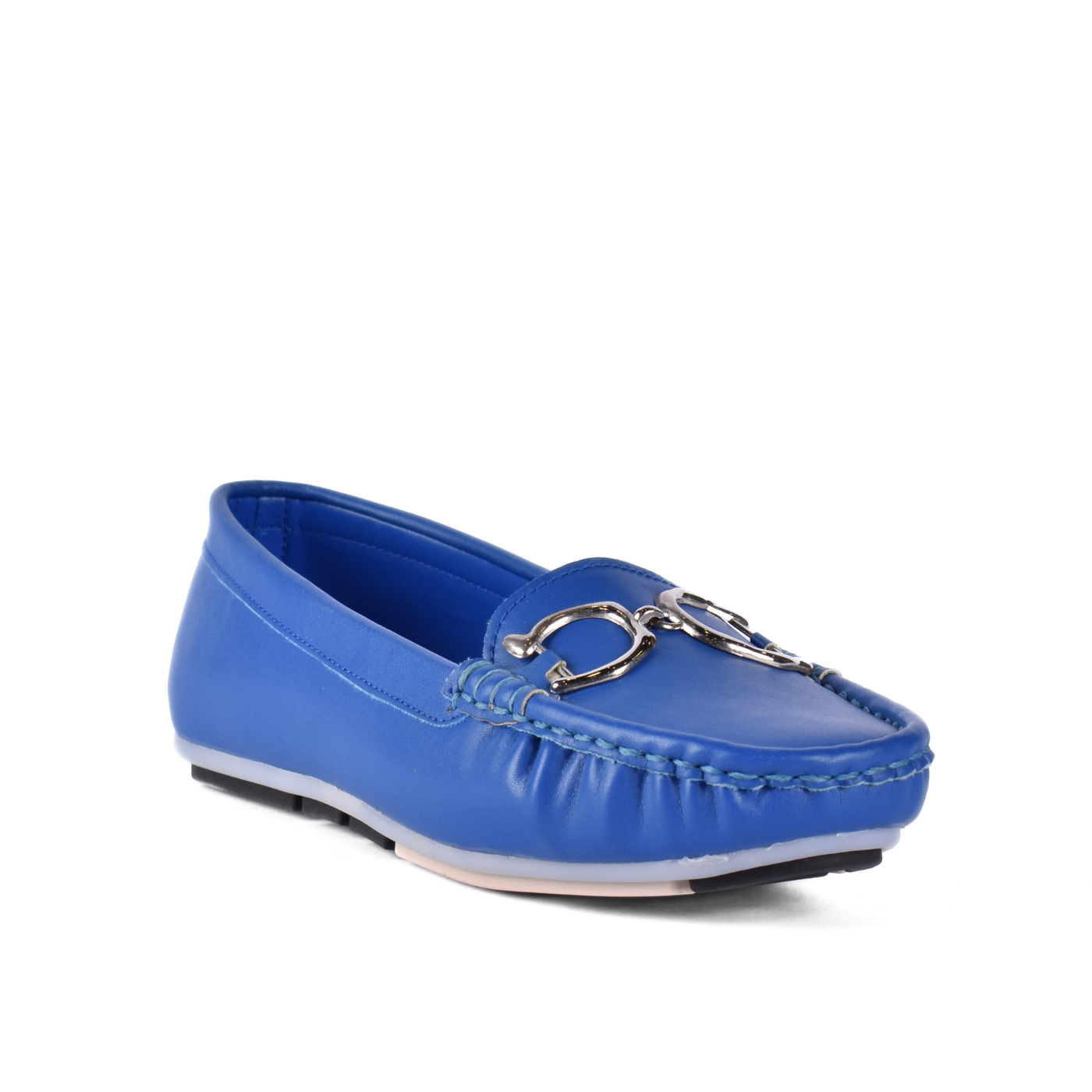Everyday Leather Slip On Shoe Blue Melouk