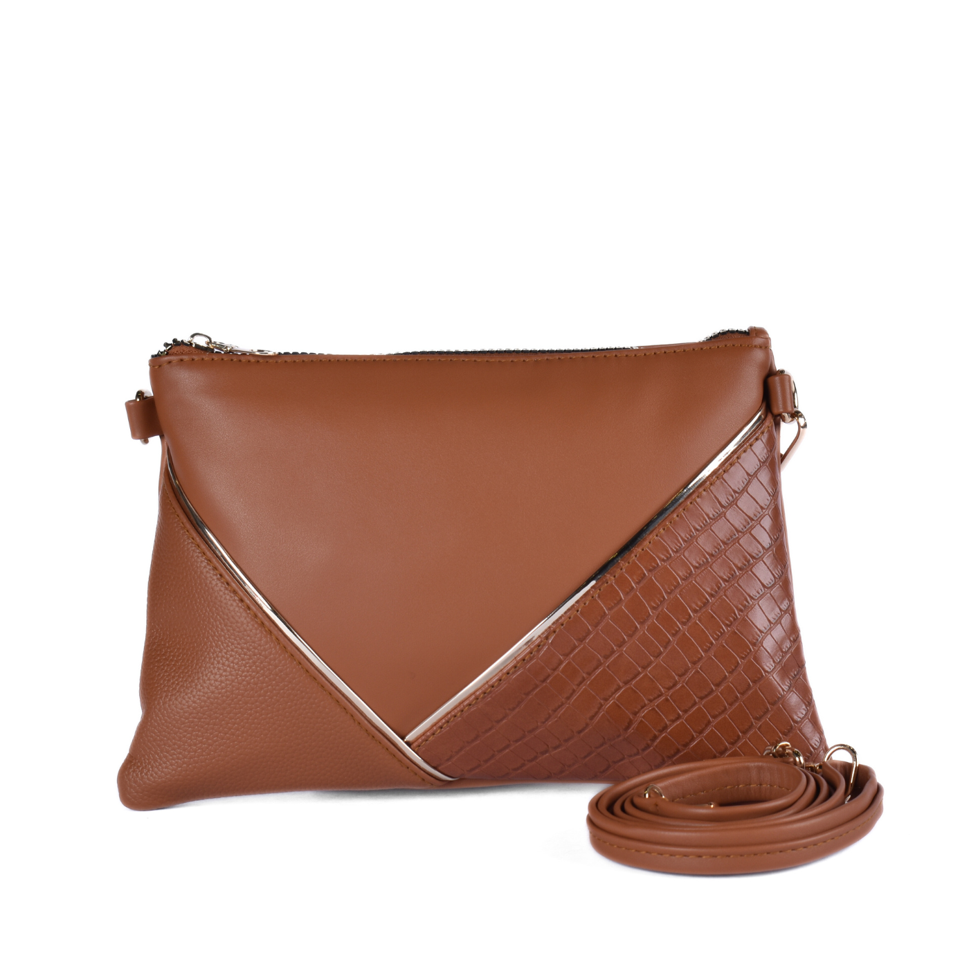 Simple Crossbody Bag Havana B193 Melouk