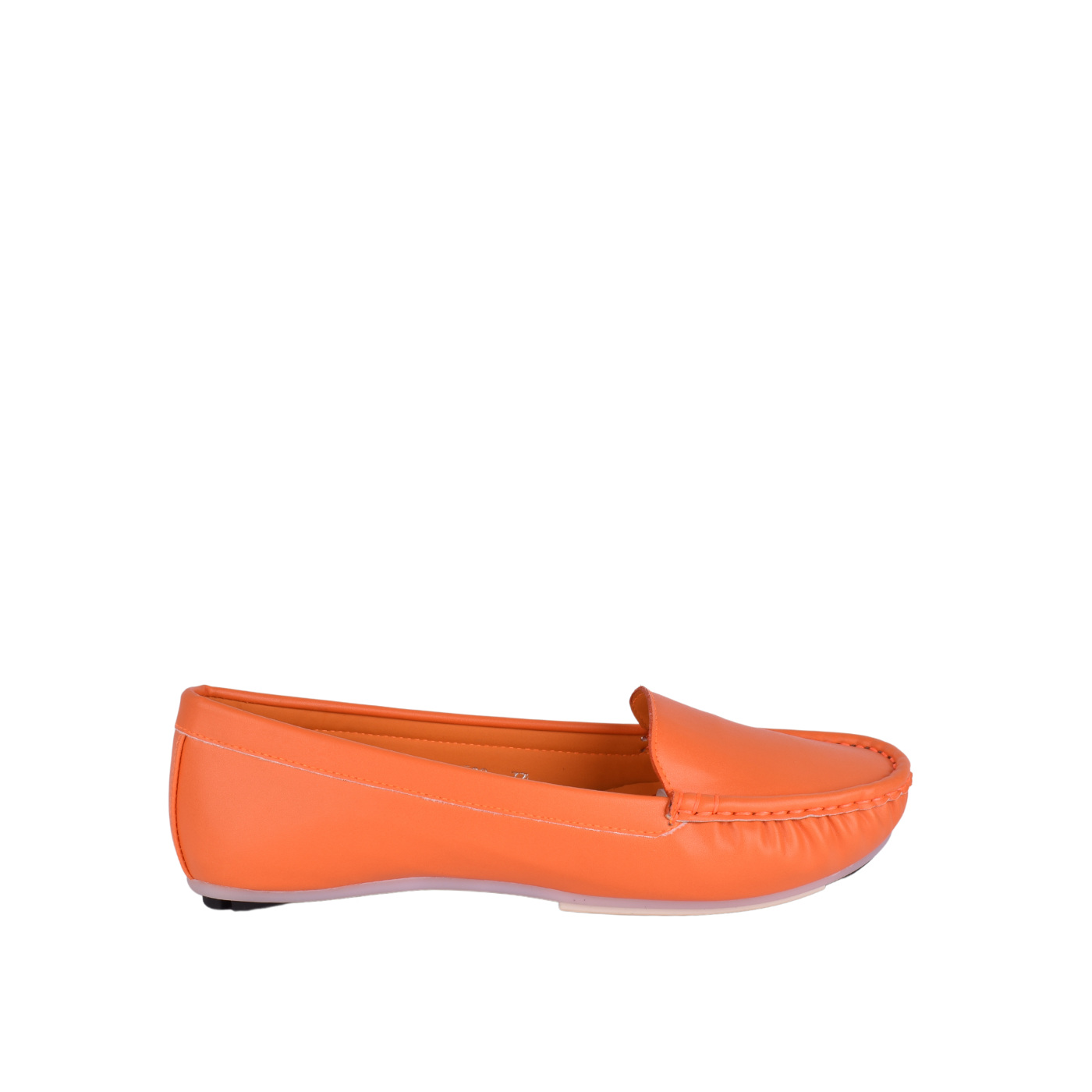 Everyday Leather Slip On Shoe Orange Melouk