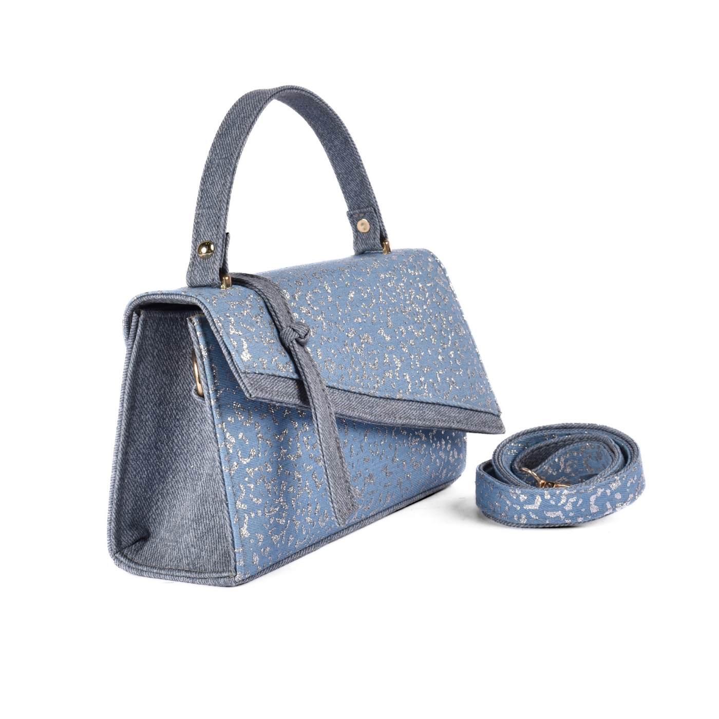 Embossed Leather Handbag Melouk
