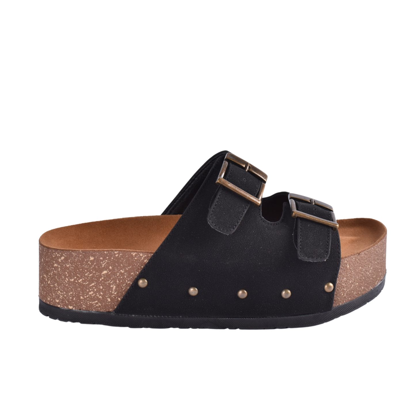 Casual Platform Sandal With Double Buckles Melouk