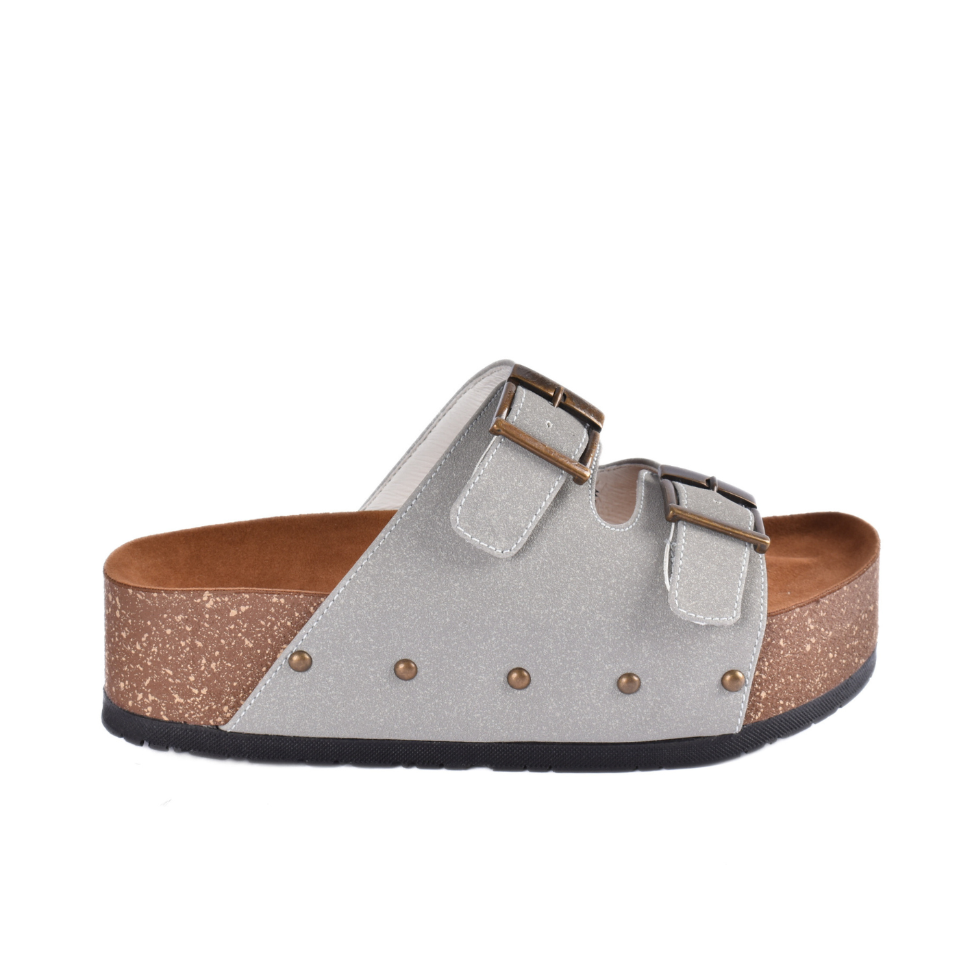 Casual Platform Sandal With Double Buckles Melouk