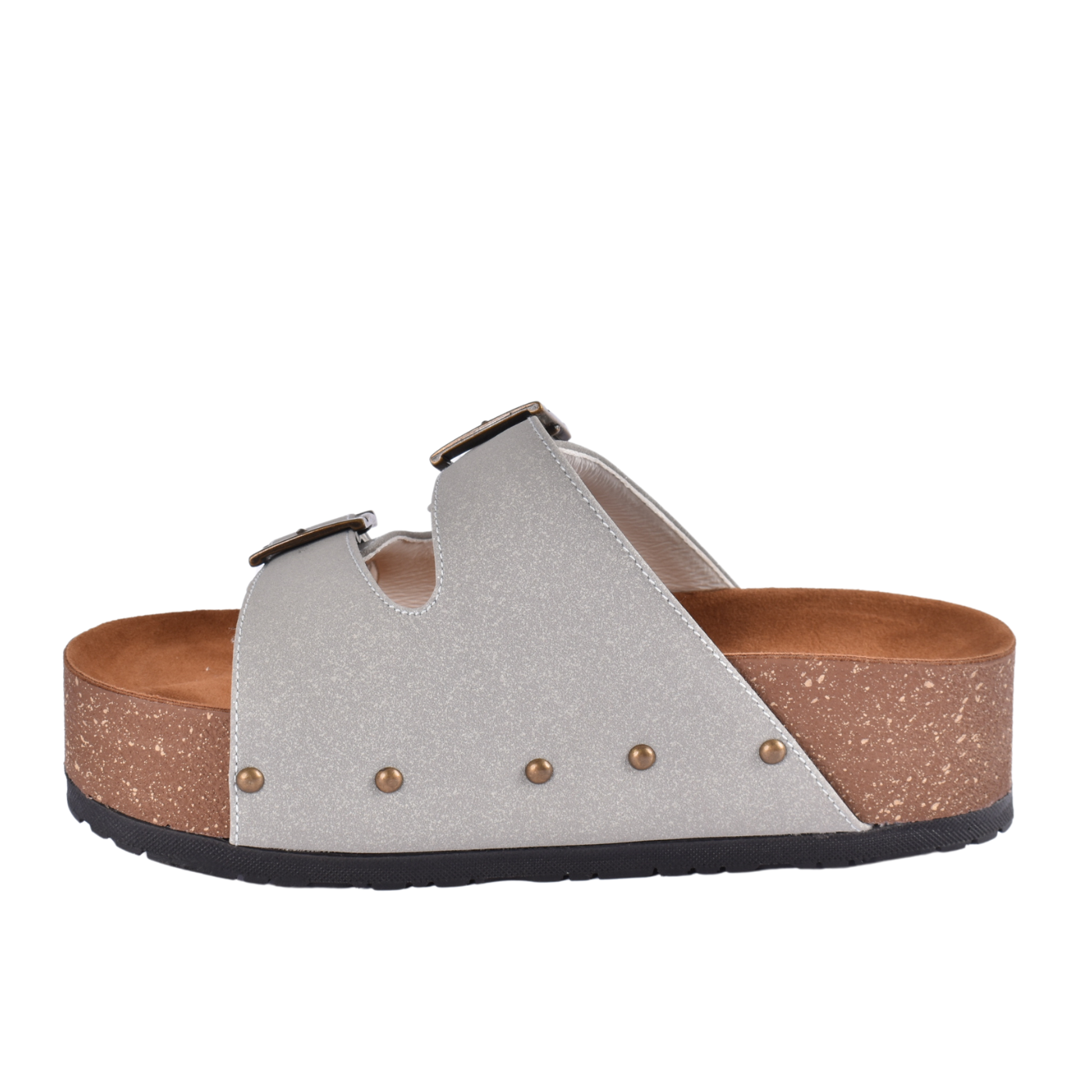 Casual Platform Sandal With Double Buckles Melouk