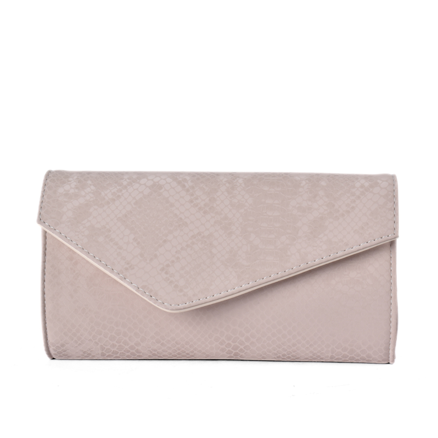 Elegant Envelope Clutch Bag Beige