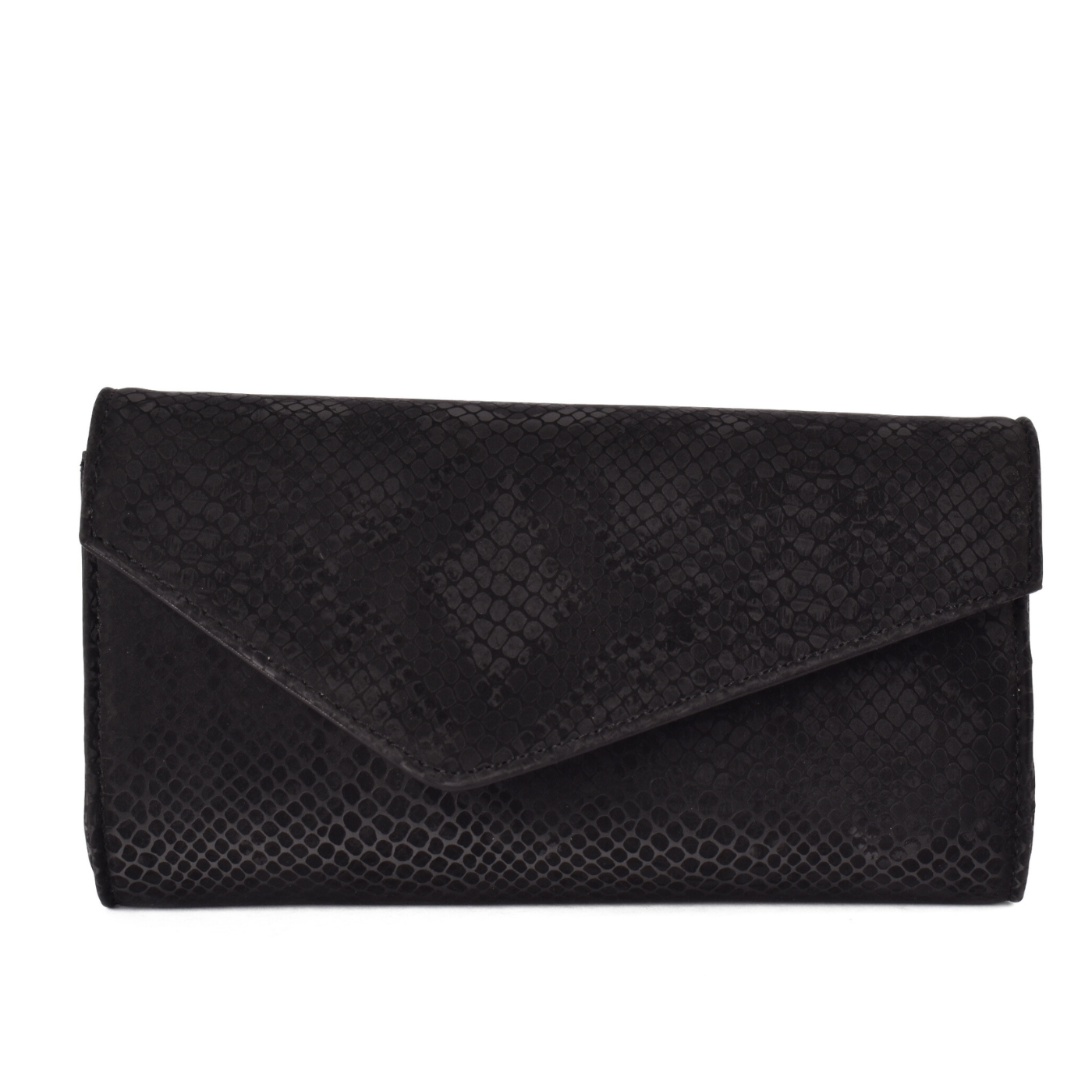 Elegant Envelope Clutch Bag Black