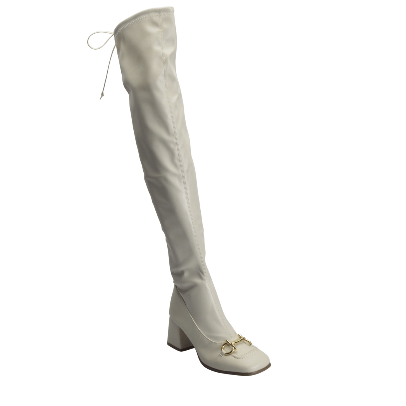 Long Boot with Metal Buckle