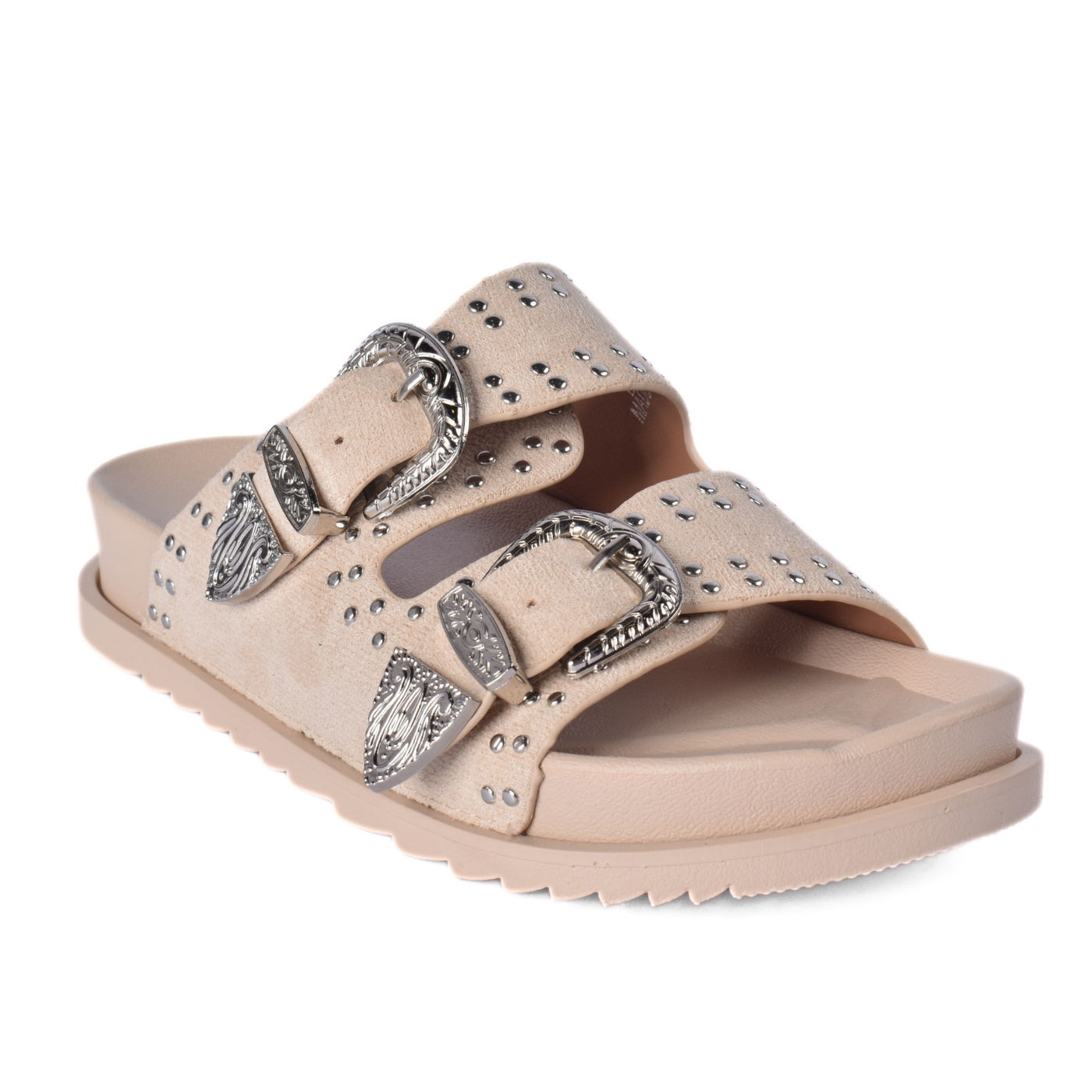 Lightweight and Flexible Slippers for Comfort Beige