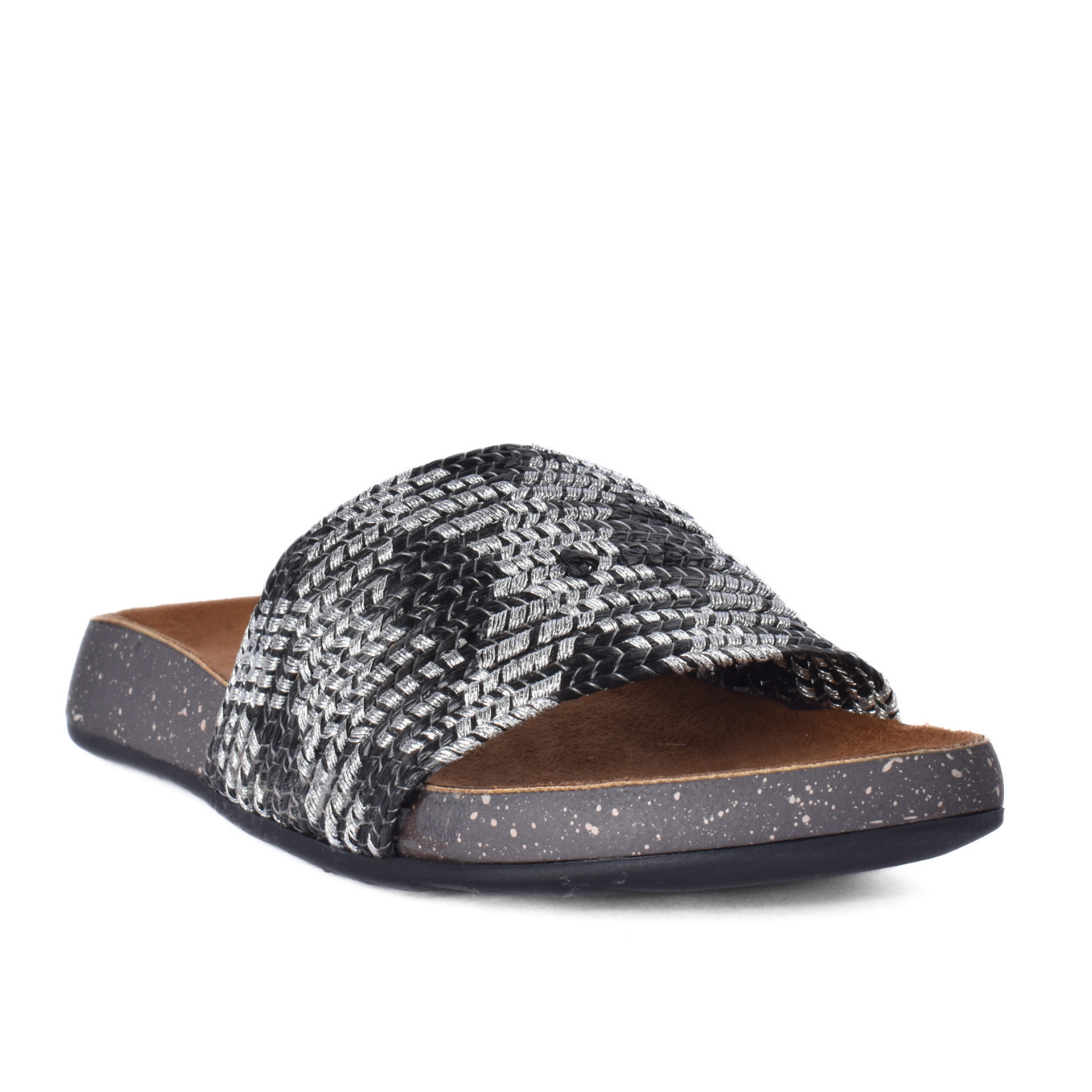 Stylish casual slippers Black