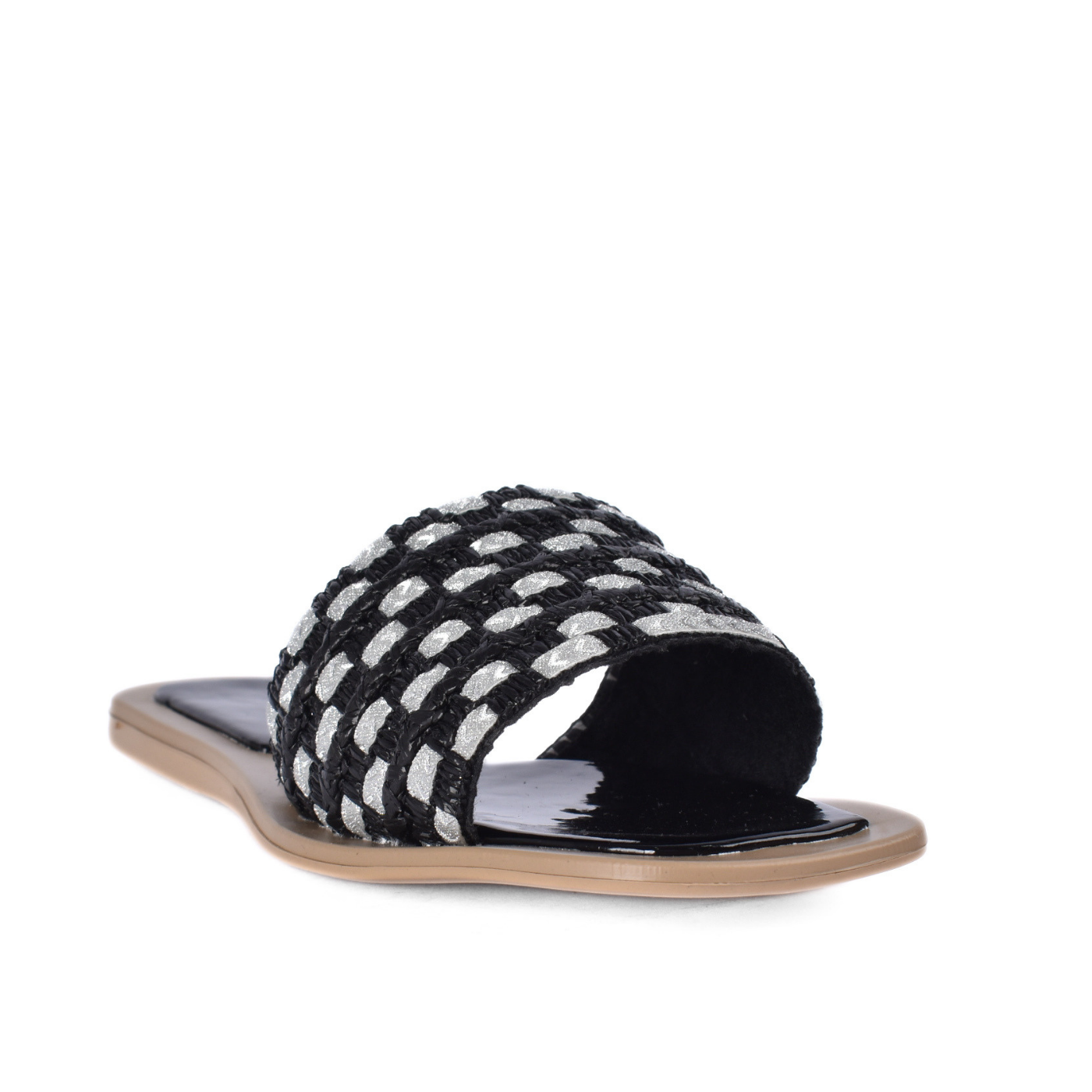 Comfortable flat slippers Black