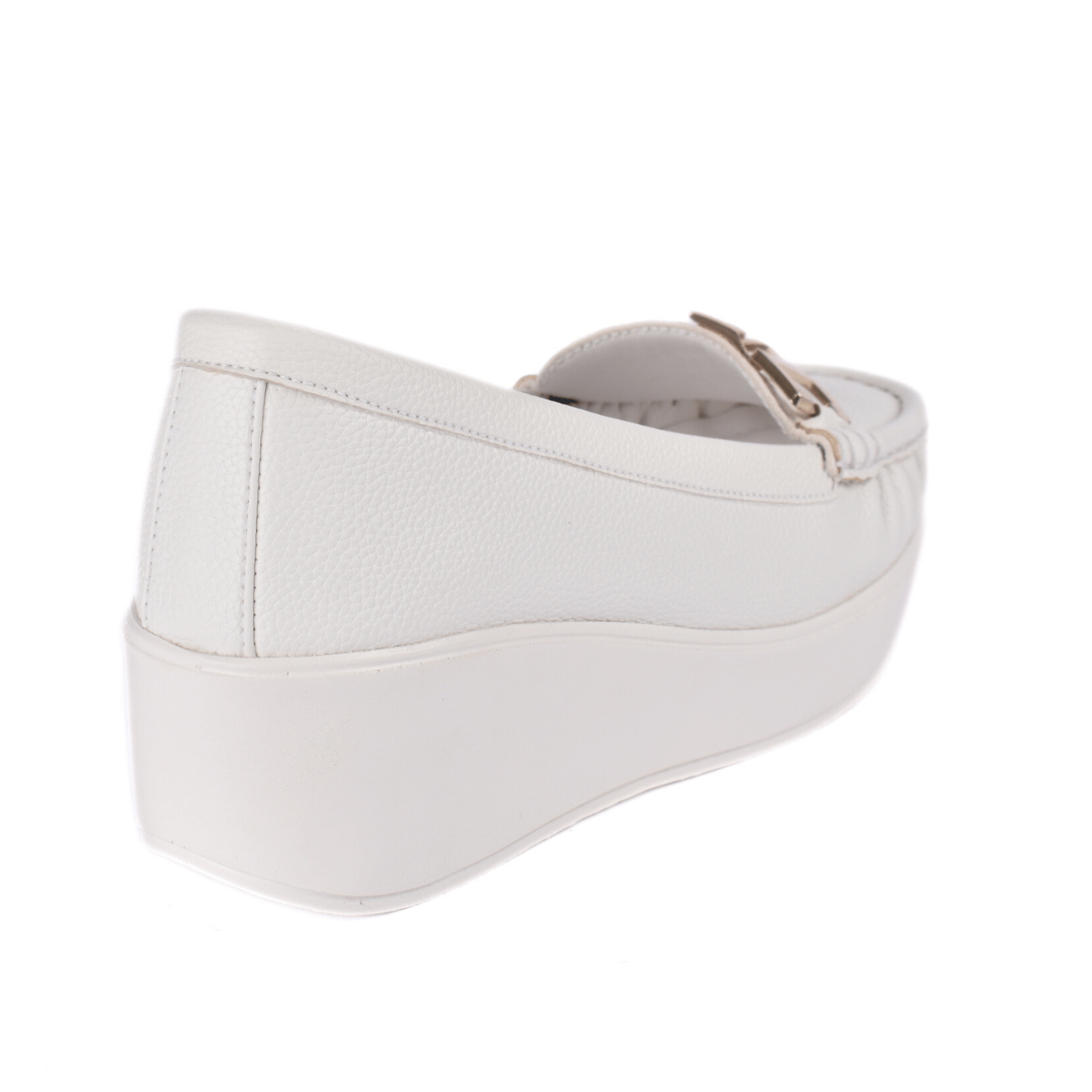 Comfort Leather Loafers with Gold Chain Melouk