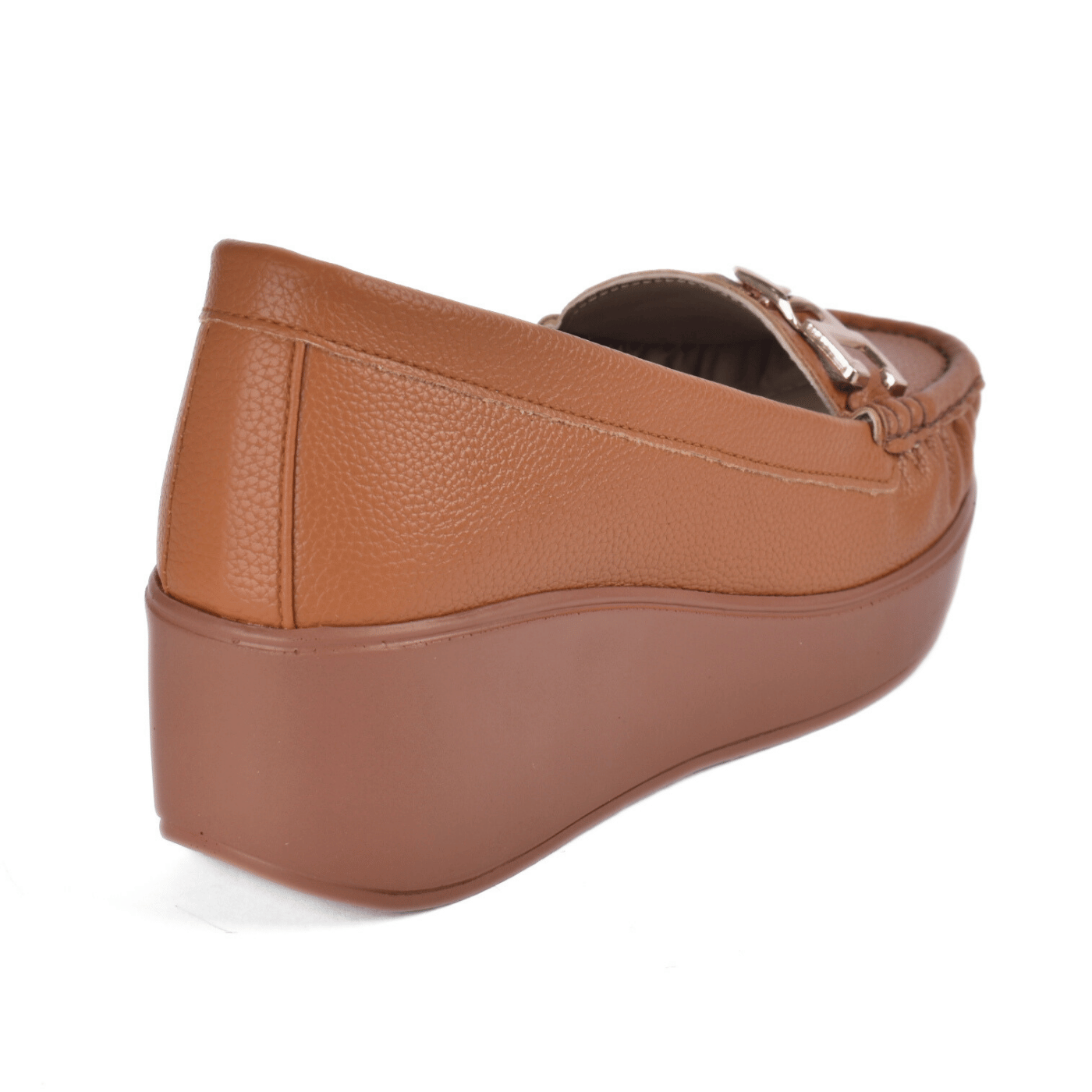 Comfort Leather Loafers with Gold Chain Melouk