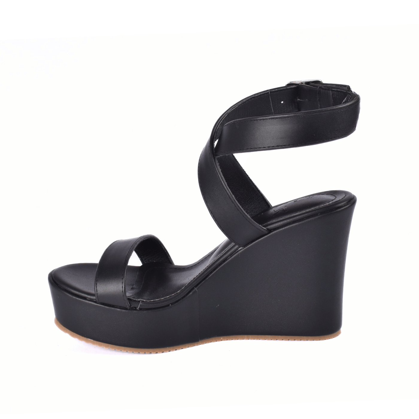 Crisscross Ankle Strap Wedge Sandals Melouk